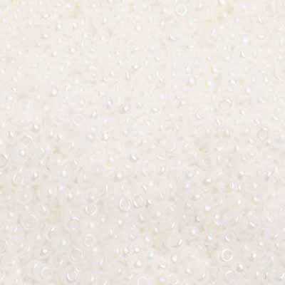 Czech Seed Beads 10/0 Opaque - White Shades