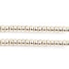 Czech Seed Beads 10/0 Metallic Silver Shades