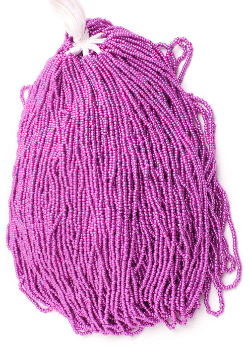 Czech Seed Beads 10/0 Metallic Pink/Purple Shades