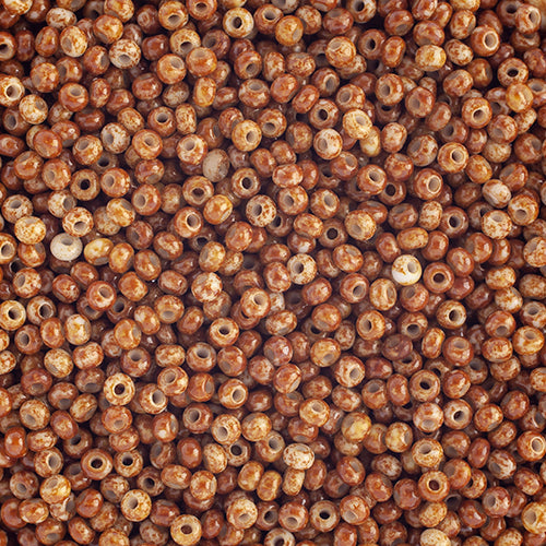 Czech Seed Beads 10/0 Opaque - Brown Shades