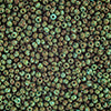 Czech Seed Beads 10/0 Opaque - Green Shades