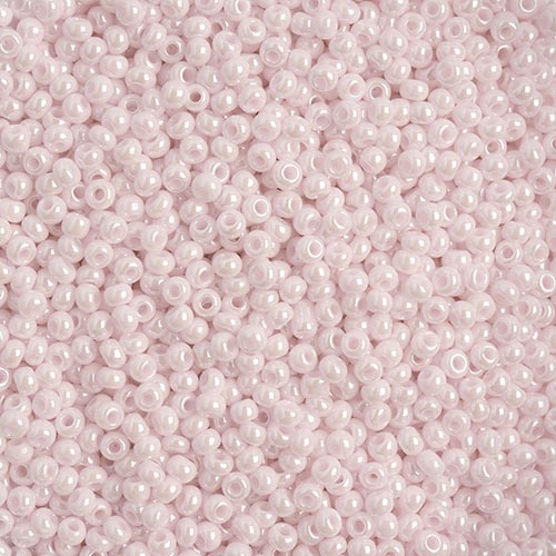 Czech Seed Beads 10/0 Opaque - Pink Shades