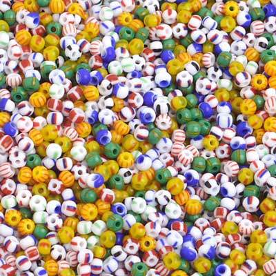 Czech Seed Beads 10/0 Opaque - Assorted Shades