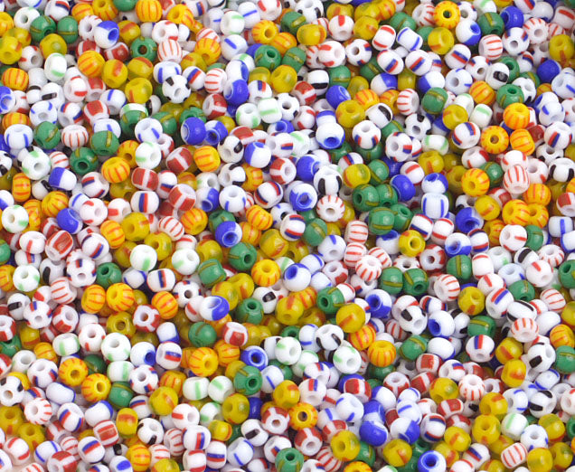 Czech Seed Beads 10/0 Opaque - Assorted Shades