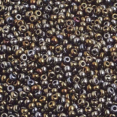 Czech Seed Beads 10/0 Opaque - Brown Shades