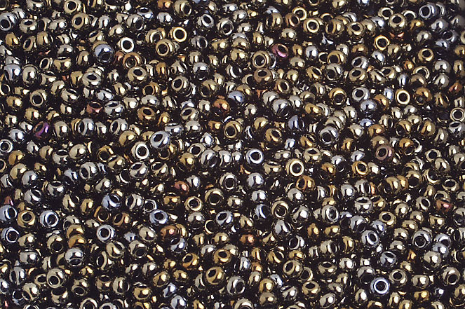 Czech Seed Beads 10/0 Opaque - Brown Shades