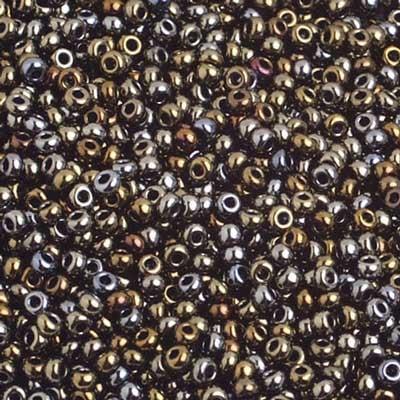 Czech Seed Beads 10/0 Opaque - Brown Shades