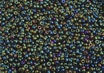 Czech Seed Beads 10/0 Opaque - Green Shades