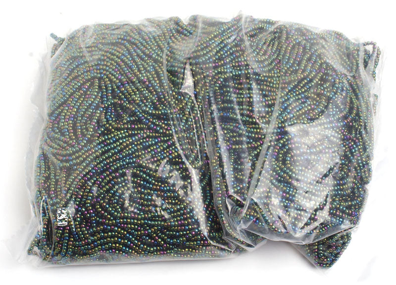 Czech Seed Beads 10/0 Opaque - Green Shades