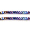 Czech Seed Beads 10/0 Opaque - Blue Shades