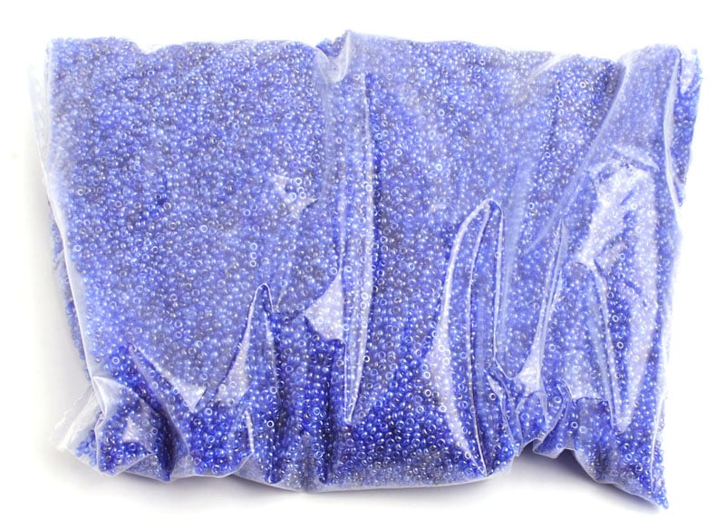 Czech Seed Beads 10/0 Transparent - Multi Shades