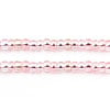 Czech Seed Beads 10/0 Silver Lined - Pink Shades