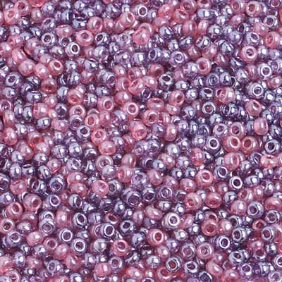 Czech Seed Beads 10/0 Transparent - Multi Shades