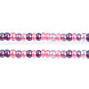 Czech Seed Beads 10/0 Transparent - Multi Shades