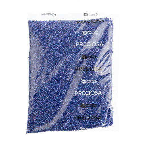 Czech Seed Beads 10/0 Opaque - Blue Shades