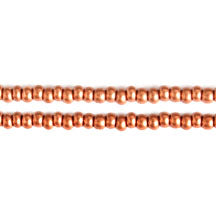 Czech Seed Beads 10/0 Metallic Gold/Copper Shades