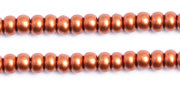 Czech Seed Beads 10/0 Metallic Gold/Copper Shades