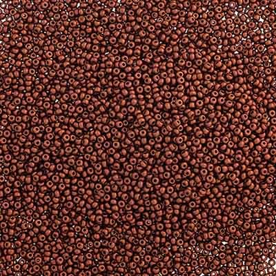 Czech Seed Beads 10/0 Metallic Gold/Copper Shades