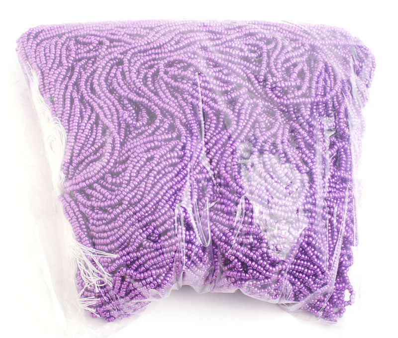 Czech Seed Beads 10/0 Metallic Pink/Purple Shades