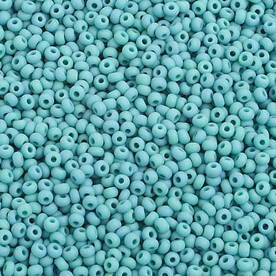 Czech Seed Beads 10/0 Opaque - Blue Shades
