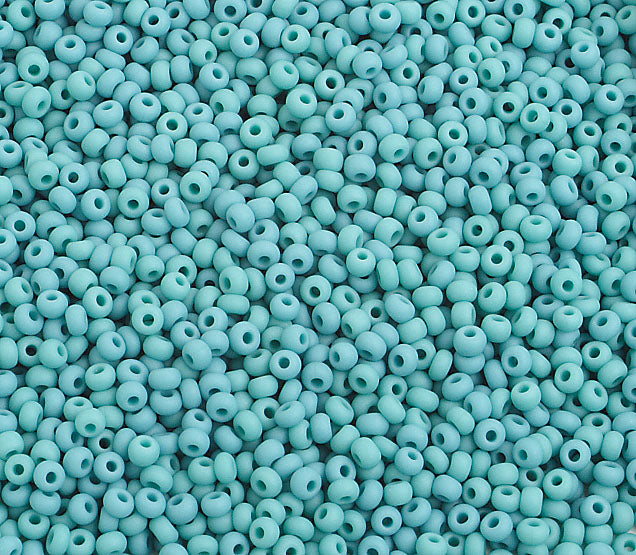 Czech Seed Beads 10/0 Opaque - Blue Shades