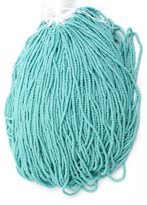 Czech Seed Beads 10/0 Opaque - Blue Shades