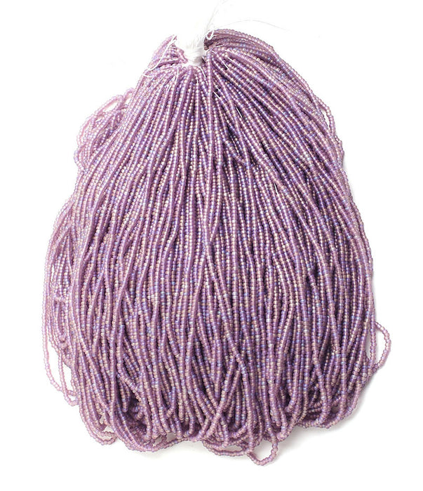 Czech Seed Beads 10/0 Transparent - Purple Shades