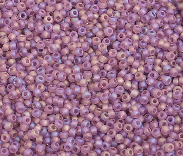 Czech Seed Beads 10/0 Transparent - Purple Shades
