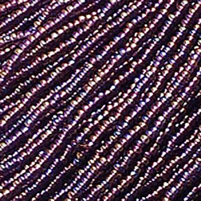 Czech Seed Beads 10/0 Transparent - Purple Shades