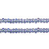 Czech Seed Beads 10/0 Transparent - Crystal/Grey Shades