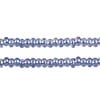 Czech Seed Beads 10/0 Transparent - Crystal/Grey Shades
