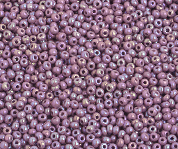 Czech Seed Beads 10/0 Opaque - Purple Shades