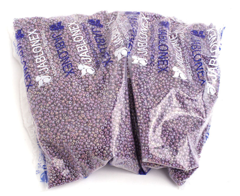 Czech Seed Beads 10/0 Opaque - Purple Shades