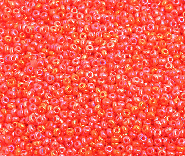 Czech Seed Beads 10/0 Opaque -Yellow/Orange Shades