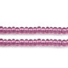 Czech Seed Beads 10/0 Transparent - Purple Shades