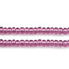 Czech Seed Beads 10/0 Transparent - Purple Shades