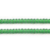 Czech Seed Beads 10/0 Transparent - Green Shades