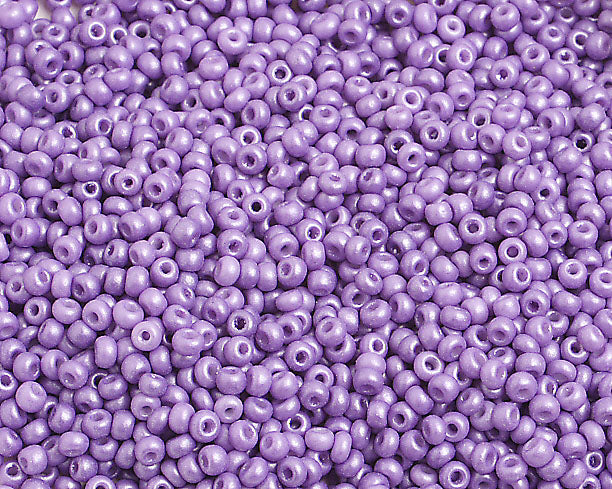 Czech Seed Beads 10/0 Opaque - Purple Shades