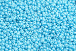 Czech Seed Beads 10/0 Opaque - Blue Shades