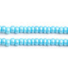 Czech Seed Beads 10/0 Opaque - Blue Shades