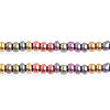 Czech Seed Beads 10/0 Metallic Gold/Copper Shades