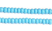 Czech Seed Beads 10/0 Opaque - Blue Shades
