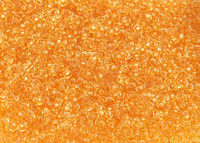 Czech Seed Beads 10/0 Transparent - Brown Shades