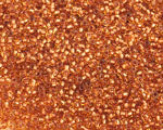 Czech Seed Beads 10/0 Color Lined Brown Shades