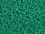 Czech Seed Beads 10/0 Opaque - Green Shades