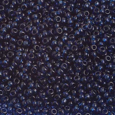 Czech Seed Beads 10/0 Opaque - Blue Shades