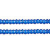 Czech Seed Beads 10/0 Opaque - Blue Shades