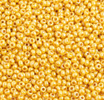 Czech Seed Beads 10/0 Opaque -Yellow/Orange Shades