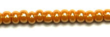 Czech Seed Beads 10/0 Opaque -Yellow/Orange Shades