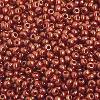 Czech Seed Beads 10/0 Opaque - Brown Shades